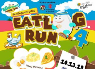 Eatlog Run 2019, A Run That Supports Local Egg Farmers, Is Happening This October