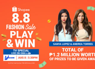 Catch the Shopee 8.8 Play & Win TV Special on Wowowin