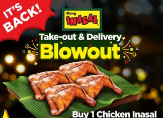 MangInasal Take-out and Delivery Blowout runs anew from December 18 to 28, 2020