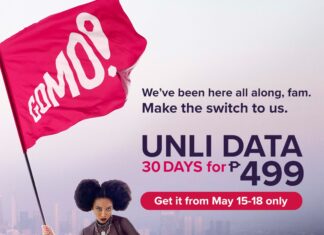 GOMO Unli Data Promo May 15-18