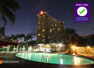 DEPARTMENTOF TOURISM AWARDS CENTURY PARK HOTEL WITH SAFETY SEAL CERTIFICATION