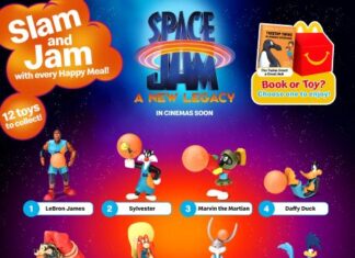 McDonald’s announces the arrival of Lebron James and his Space Jam Tune Squad toy collectibles in stores!