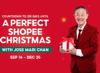 100 Days to Go until a Perfect Shopee Christmas with Jose Mari Chan