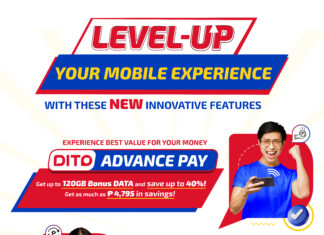 DITO Telecommunity Rolls-Out Auto Pay and Advance Pay with its DITO Level-Up Packs