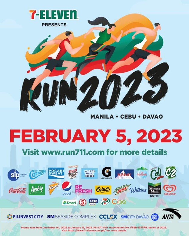 Usher a Healthier 2023 by Joining the 7Eleven Run 2023