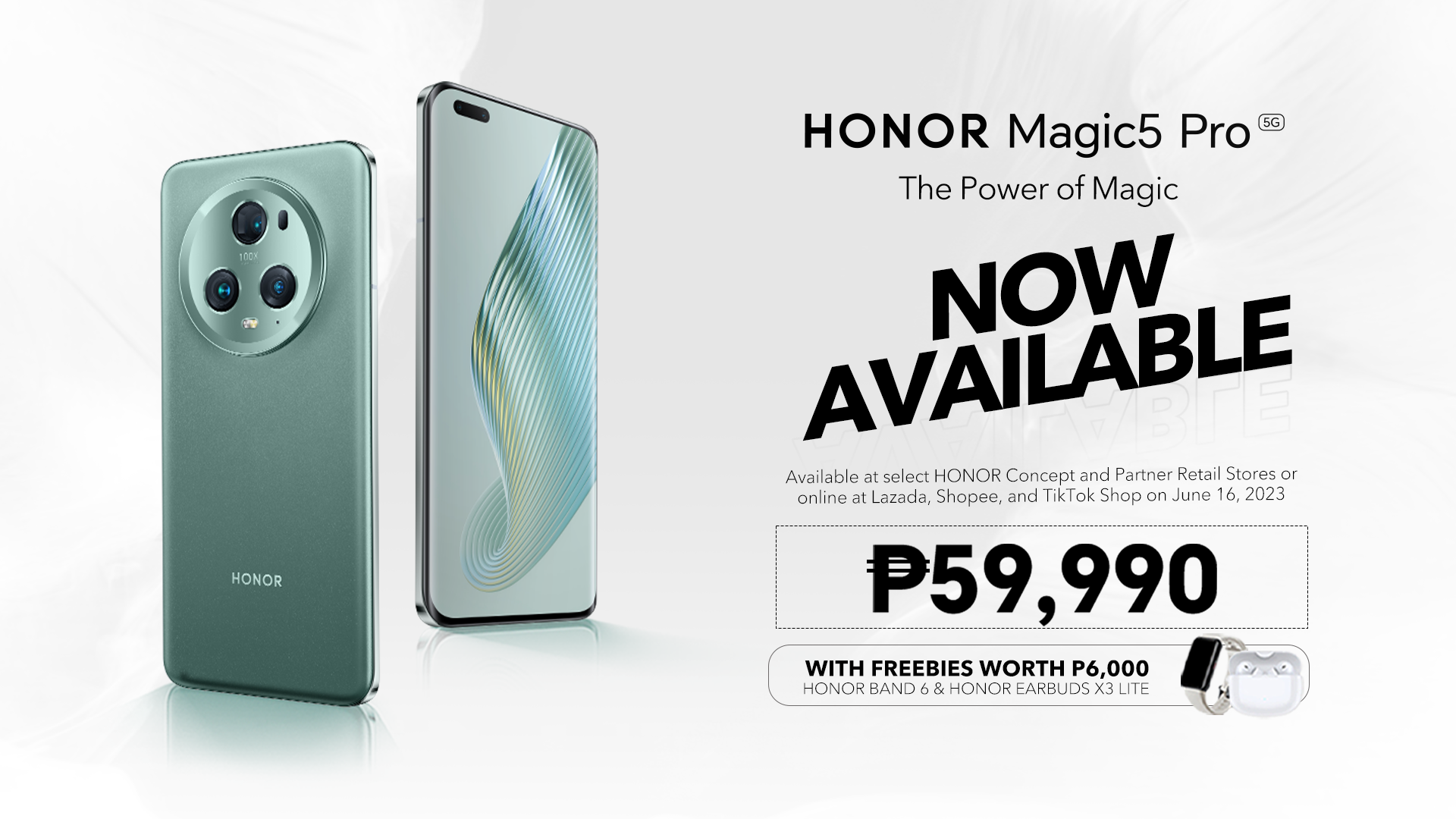 HONOR Magic5 Pro available nationwide on June 16