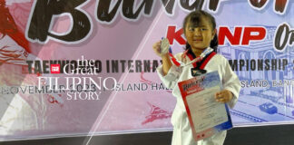 Four-Year-Old Filipina Gets Recognition In The Bangkok Taekwondo Championship