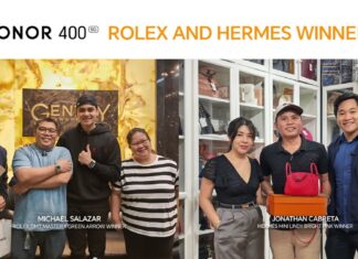 HONOR PH Officially Awards Rolex Watch and Hermes Bag to HONOR 400 5G Pre-order Giveaway Winners