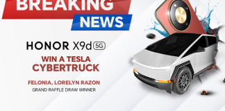 BREAKING NEWS: HONOR X9d 5G Buyer Wins Brand-New Tesla Cybertruck