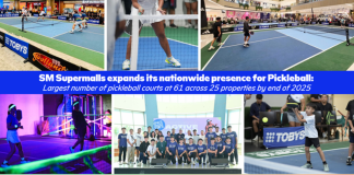 SM Supermalls expands its nationwide presence for Pickleball