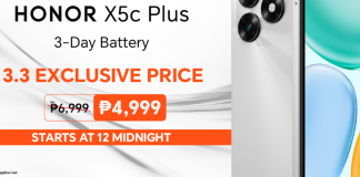 Exclusive on Shopee: Get the New HONOR X5c Plus for Just P4,999 This 3.3 Sale!