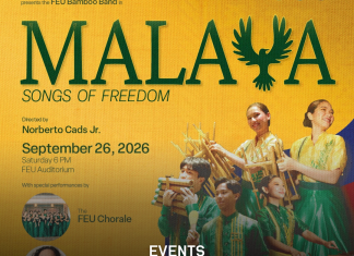 FEU Bamboo Band Celebrates Liberation and Heritage with “MALAYA: Songs of Freedom” Concert